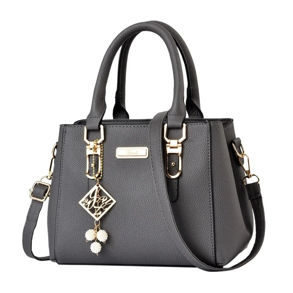 Large Capacity Shoulder Bag Leather Messenger Bag Trendy Handbags